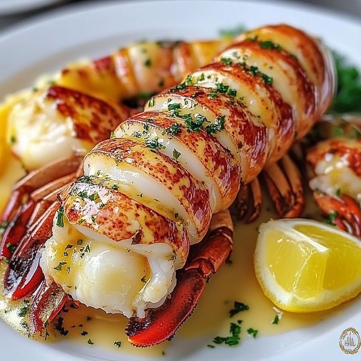 Homard au beurre d’ail