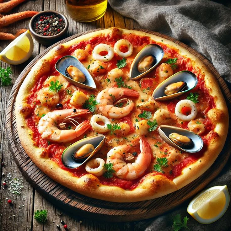 Pizza Fruit de Mer